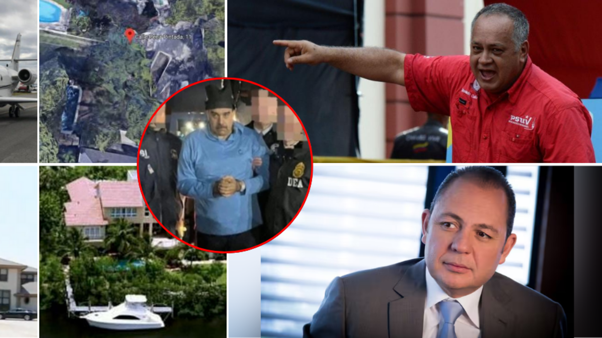 Confiscan mansiones y aviones de Maduro, Cabello y Gorrín en Estados Unidos