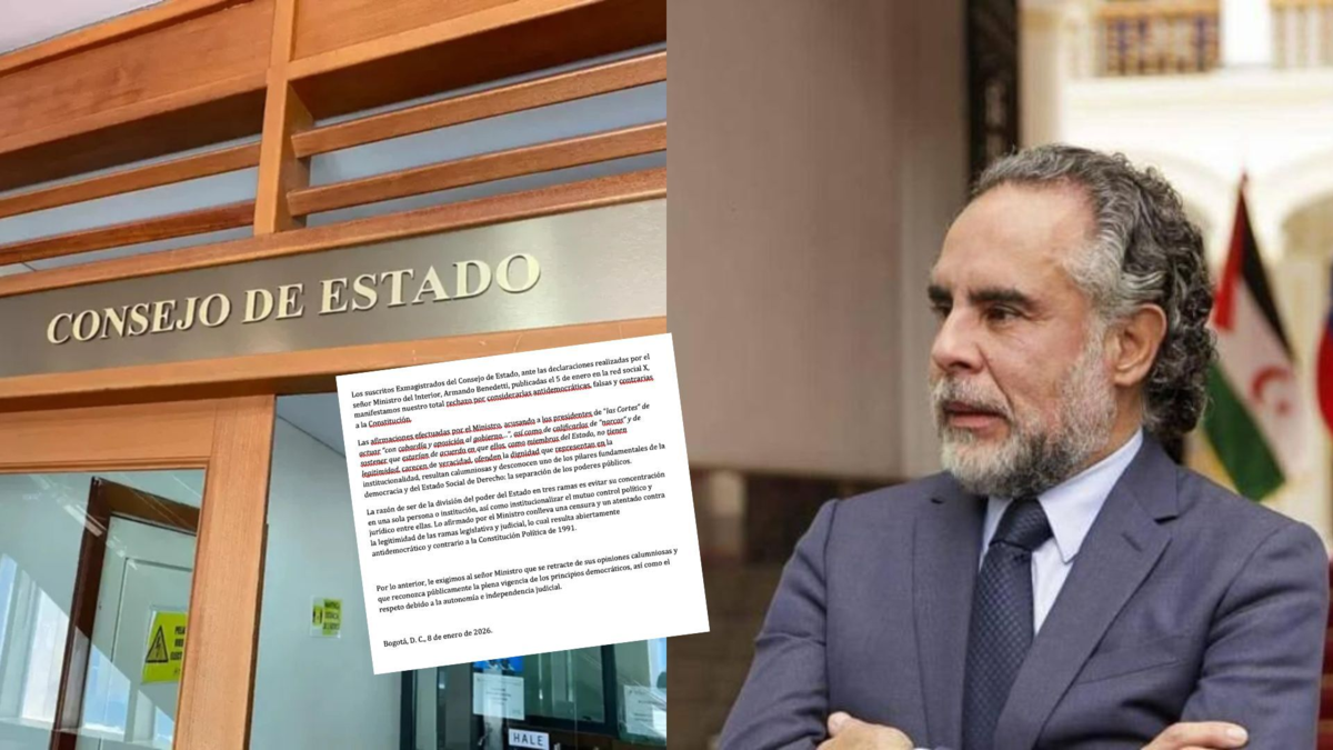 30'dan fazla eski hakim, Benedetti'nin mahkemeleri “narkoslarla” ve başarısız bir devletle ilişkilendirdiği için geri adım atmasını talep ediyor