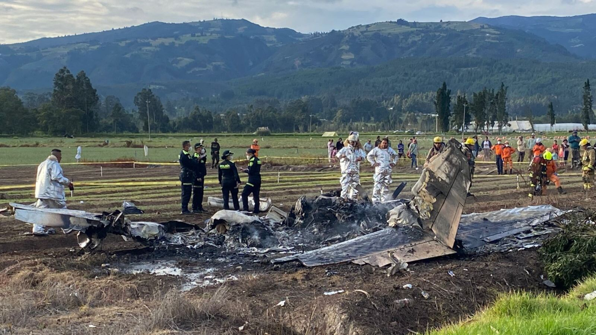 Accidente de avioneta en Paipa deja dos muertos