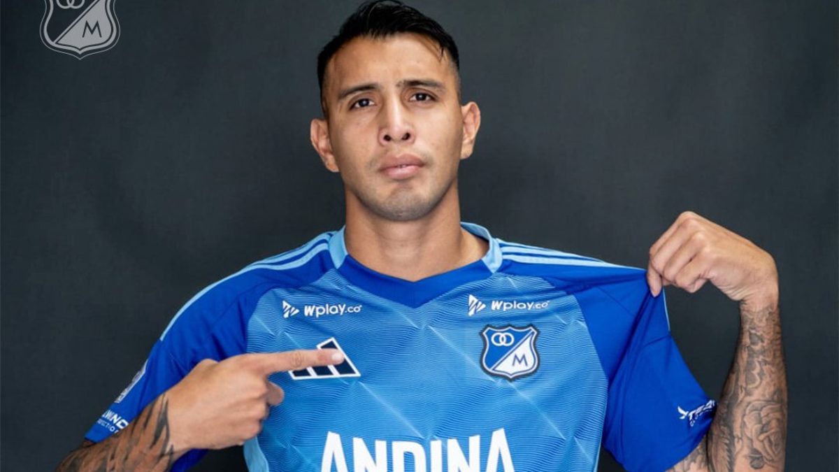 Video | El espectacular gol de Rodrigo Contreras en el partido Nacional vs. Millonarios, en la Copa Sudamericana