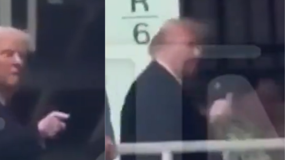Video | La inesperada respuesta de Donald Trump a trabajador de Ford que lo llamó 'protector de pedófilos' en medio de una visita oficial