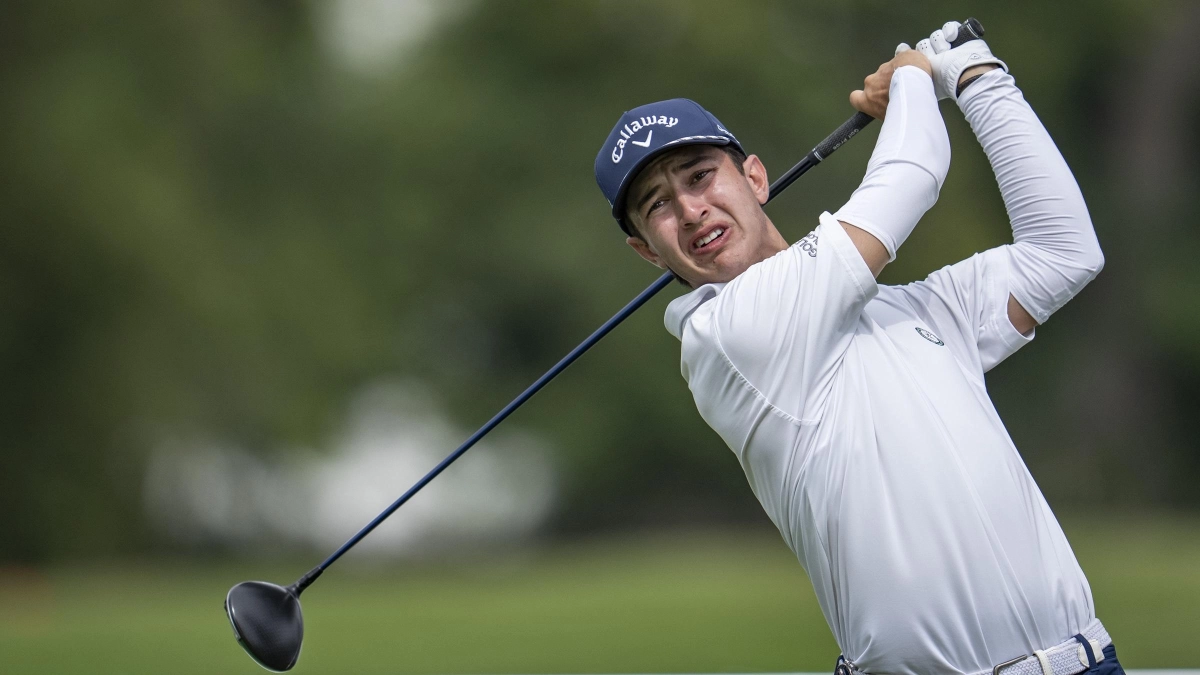 Tomás Restrepo hizo historia: revalidó el título mundial juvenil de golf en Japón