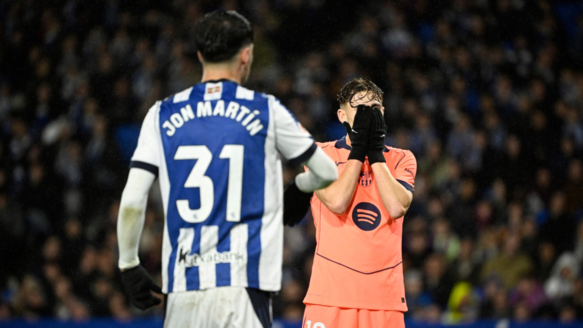 Barcelona se nubla y sufre inesperada derrota en su visita a la Real  Sociedad: Real Madrid celebra