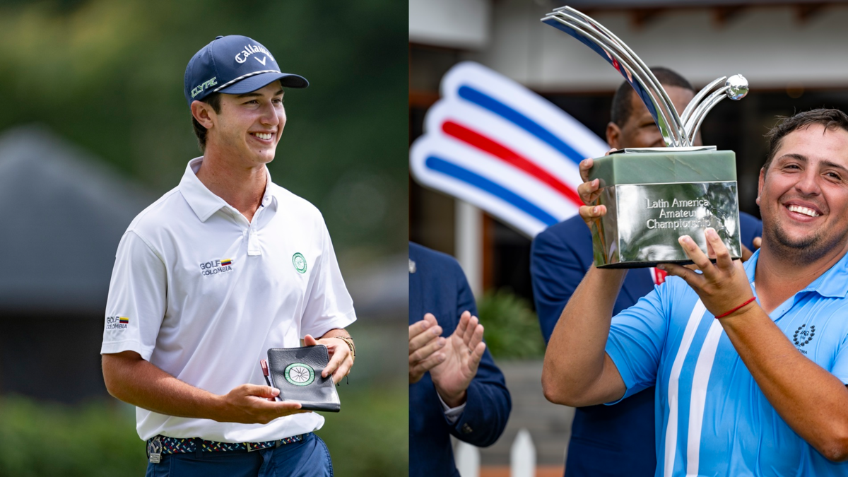 Tomás Restrepo acabó en el podio del Latin America Amateur Championship, que nuevamente ganó Argentina