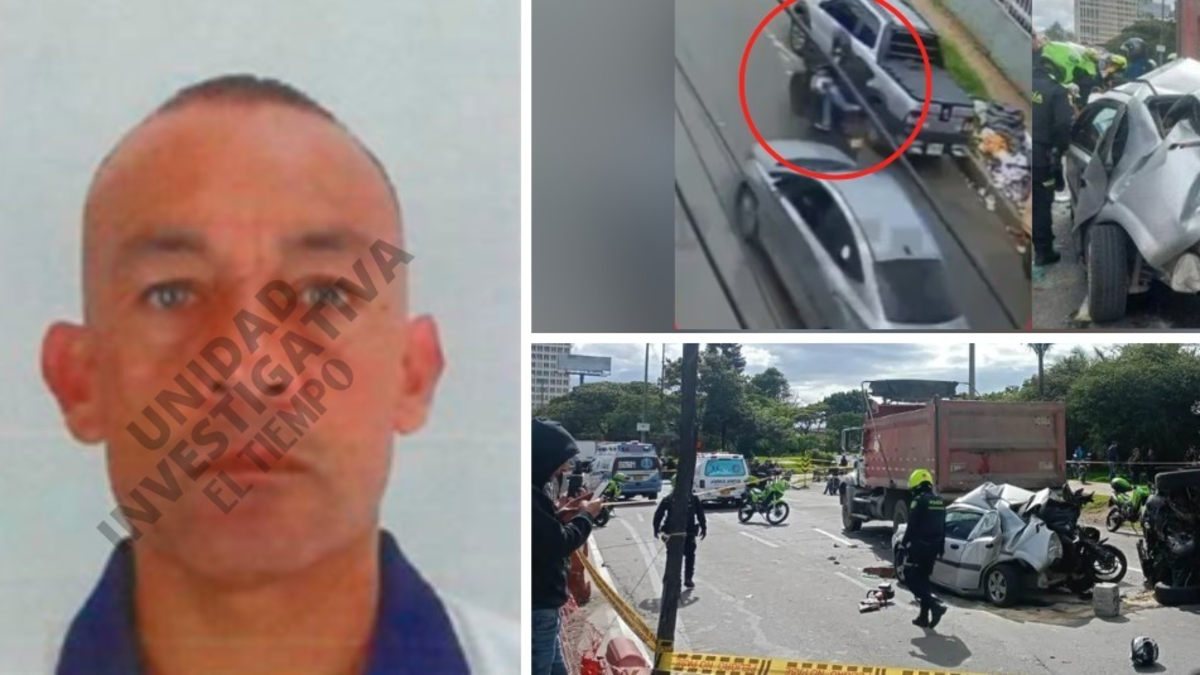 La falsa identidad que usaba uno de los involucrados en grave accidente en la Avenida 68 con carrera 72 en Bogotá que dejó 3 muertos