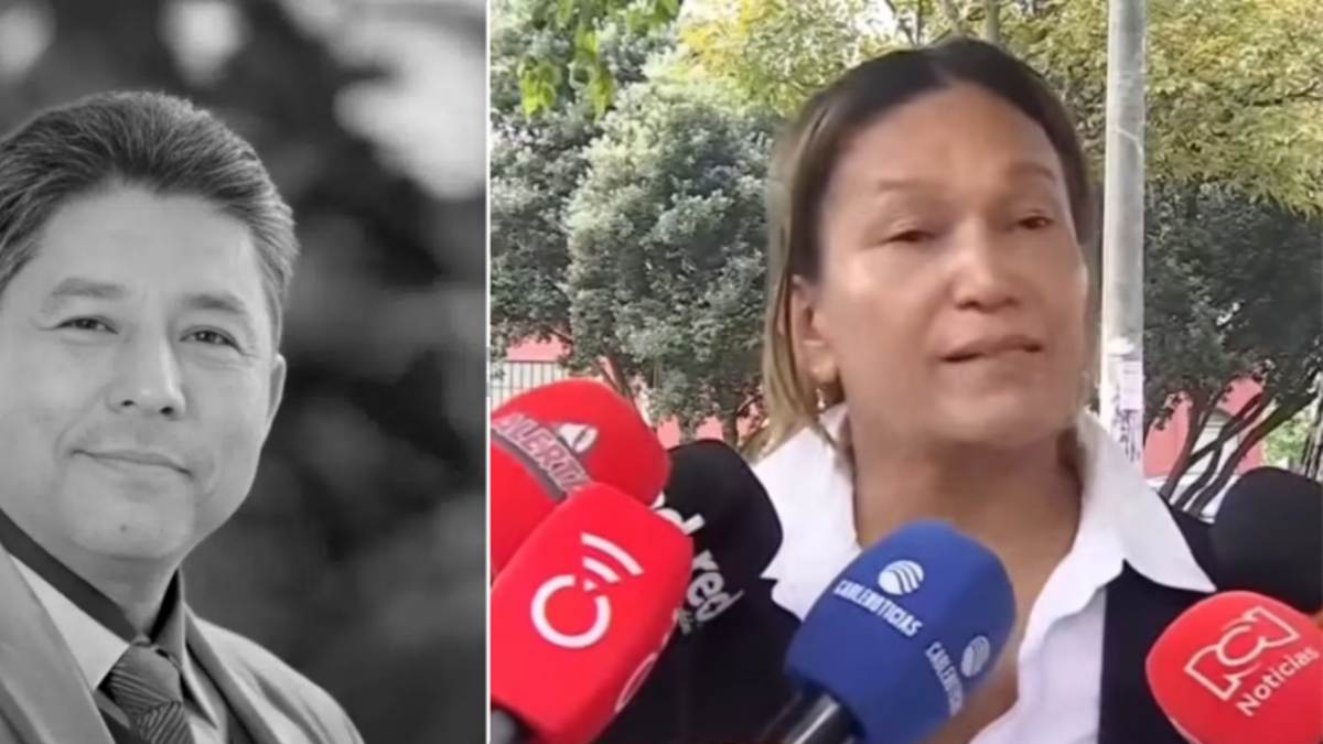 Habló esposa de Neill Felipe Cubides, profesor del Externado asesinado en Bogotá, y envió desgarrador mensaje: 'No más hijos que queden sin padre'