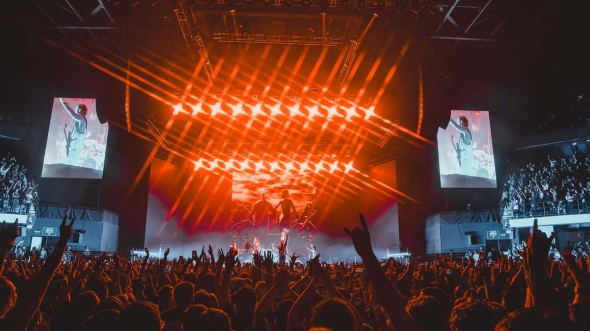 Entre solos de guitarra, pogos y gritos guturales: así se vivió el primer concierto de Avenged Sevenfold en Colombia