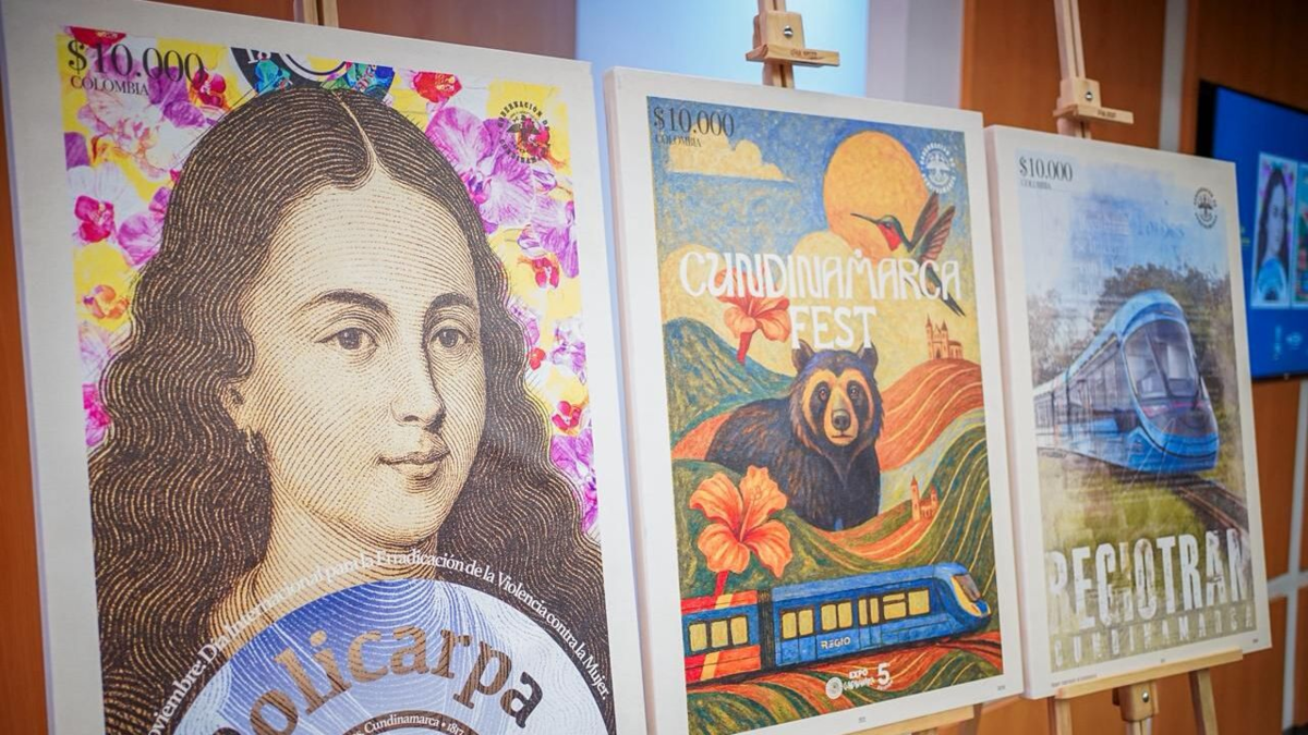 Sellos postales de Cundinamarca viajarán a 192 países con su historia e identidad