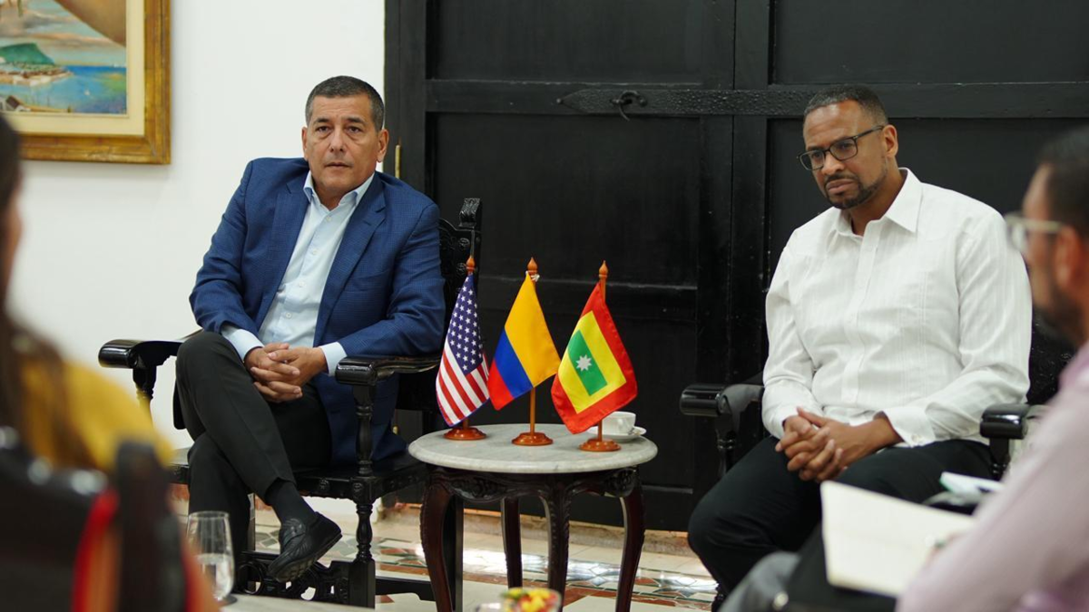Cartagena y la embajada de los Estados Unidos en Colombia sellan alianza estratégica para un turismo seguro y lucha contra el crimen trasnacional