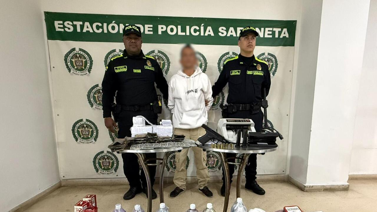De un falso secuestro a una fábrica de billetes que tenía más de $80 millones falsos: el insólito hallazgo de la Policía en Sabaneta (Antioquia)