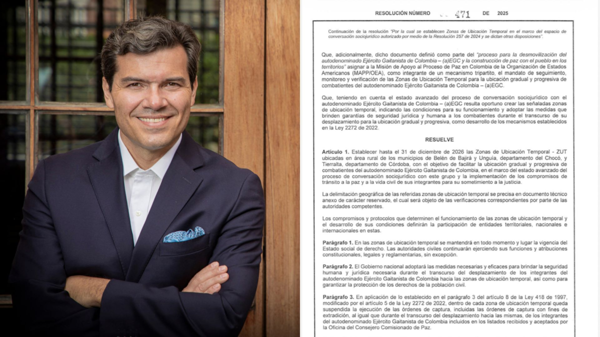 'Vamos a tener territorios donde los señores de la guerra tienen plena libertad': Pava sobre zonas temporales del 'clan del Golfo'