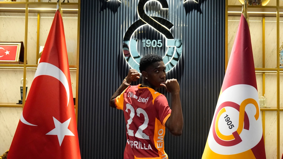Yaser Asprilla, en jaque en el Galatasaray: su futuro es incierto