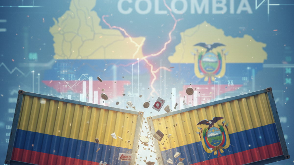 Ecuador sube del 30 % al 50 % los aranceles para Colombia a partir de marzo, en medio de la guerra comercial desatada por Daniel Noboa