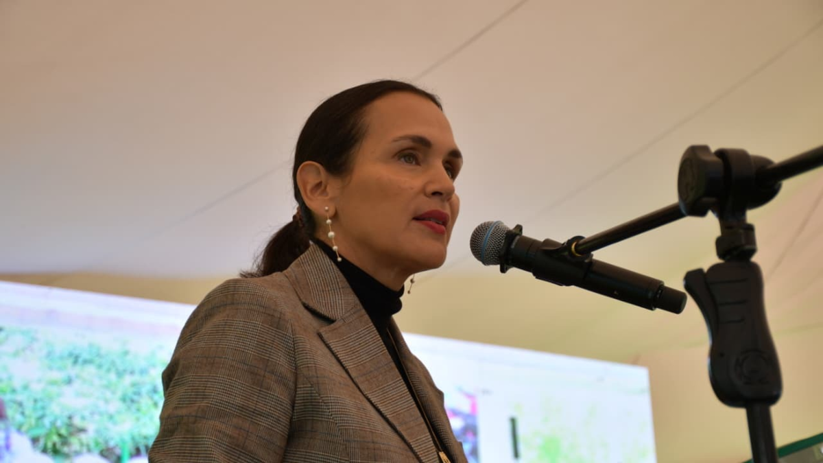 Las críticas de la ministra de Ambiente y Energía en Ecuador a Colombia durante el Foro CAF: '¿A tu mejor cliente cómo lo tratas?'