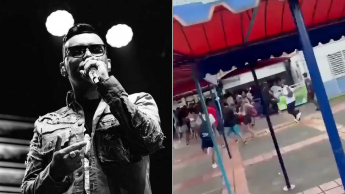Disturbios en Cali durante homenaje musical a Yeison Jiménez: intervención de la Policía controló la situación