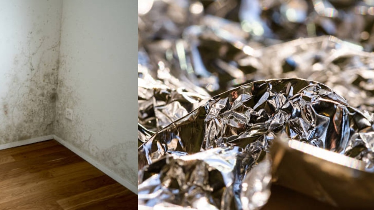 Por qué el papel de aluminio es la clave para detectar humedades en apartamentos y casas de más de 20 años