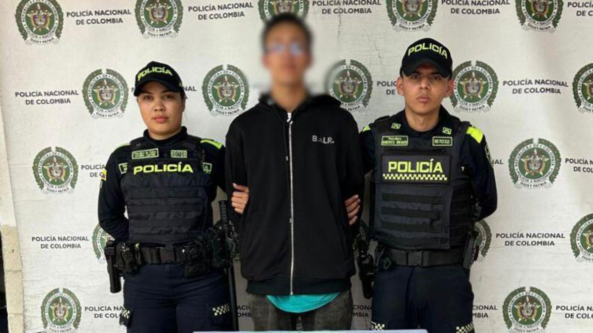 Alias Sangre, integrante del 'clan del Golfo' buscado por el asesinato de dos personas en Marinilla en 2025, fue capturado en Medellín