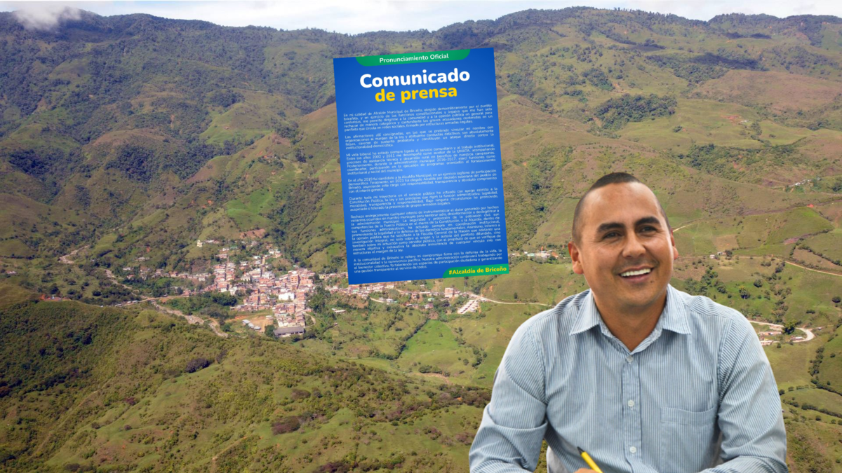 Alcalde de Briceño, Antioquia, fue amenazado por el frente 36 de las disidencias de las Farc; Gobernador pidió bombardeos contra alias 'Calarcá'