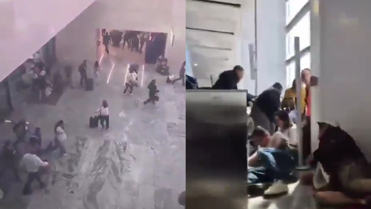Video| Pánico en el aeropuerto de Guadalajara tras muerte de 'El Mencho' en México