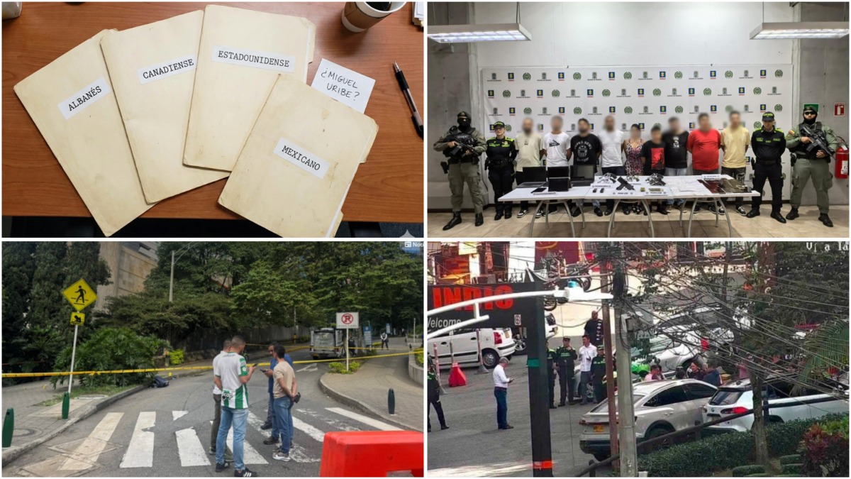 Millonarios pagos en Bitcoin y objetivos de alto perfil: así delinque la facción de 'La Oficina' dedicada al sicariato contra extranjeros en Medellín