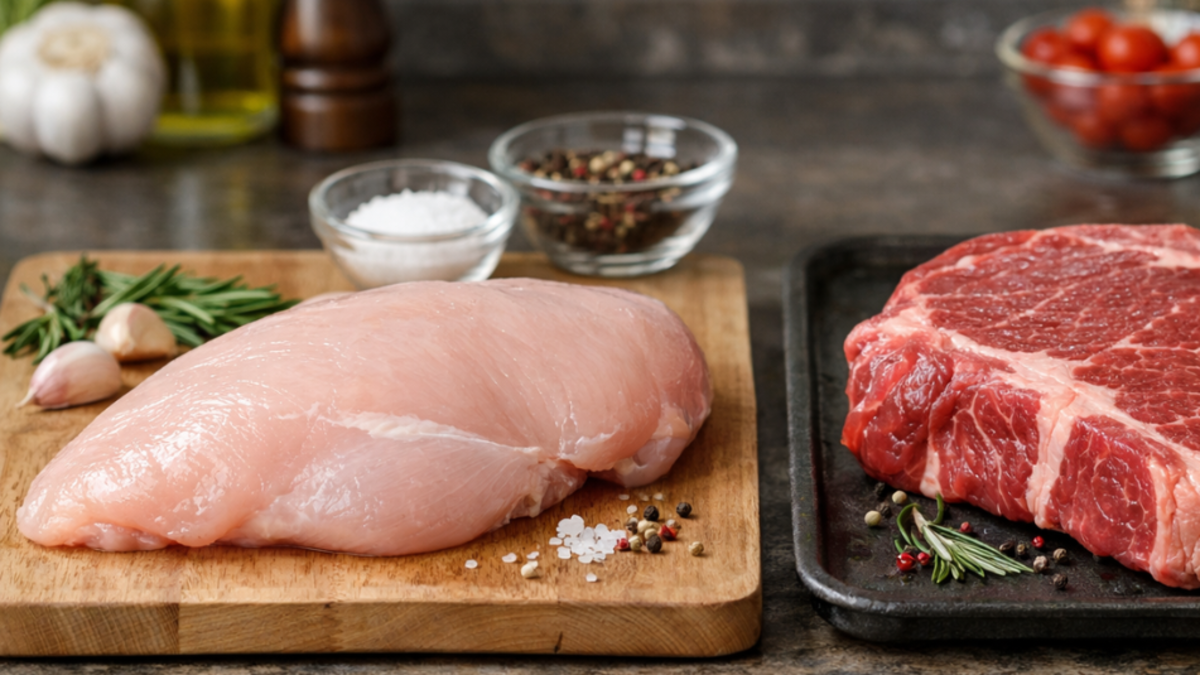 ¿El pollo es más saludable que la carne de res? Nuevo estudio reabre el debate sobre sus efectos en la salud