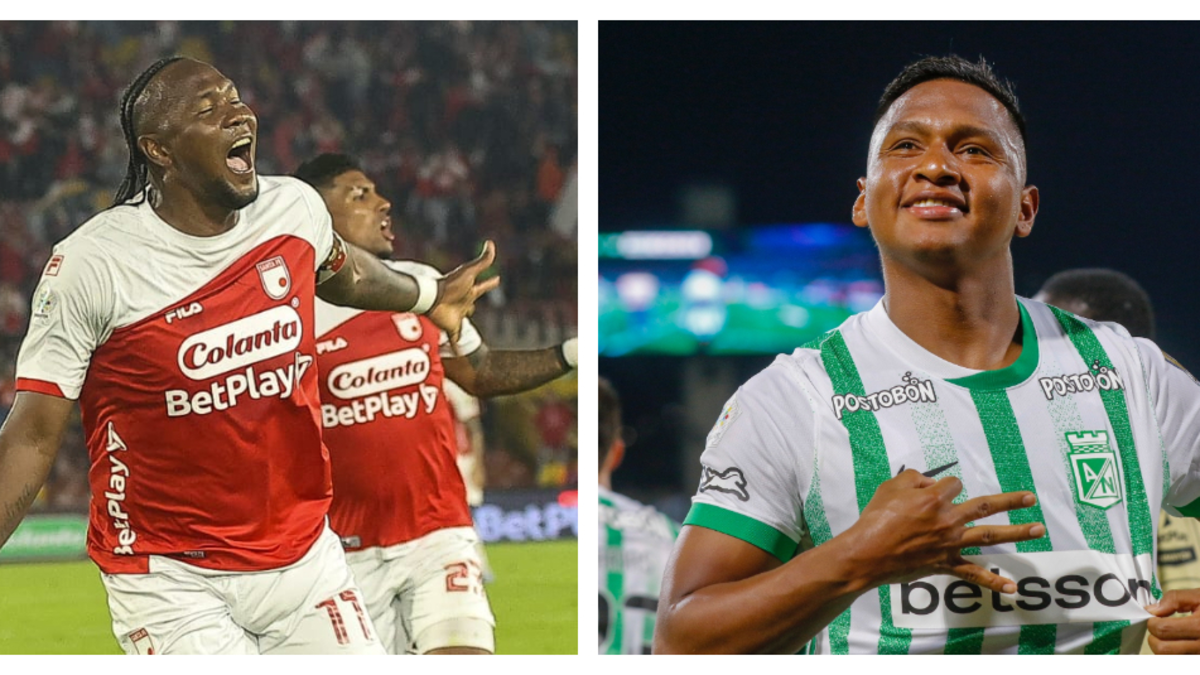 Santa Fe mide su real poder contra el temible Atlético Nacional: ¡un desafío en El Campín!