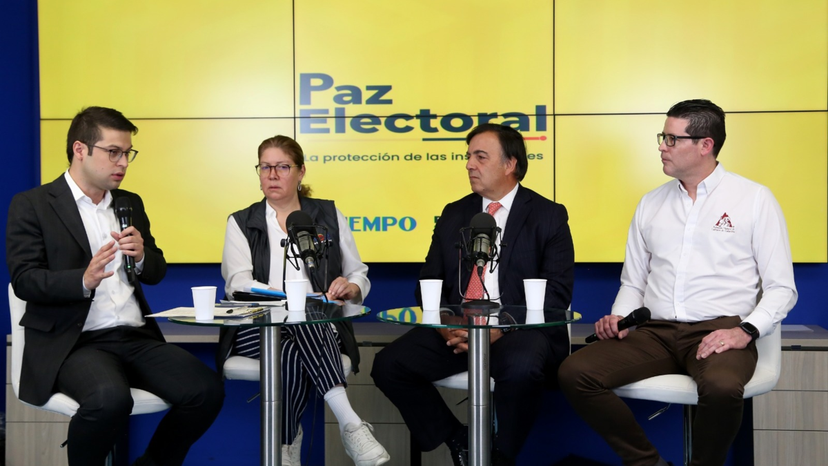 MOE, Fedecafeteros y el exregistrador Galindo respaldan la organización de las elecciones en panel de Paz Electoral