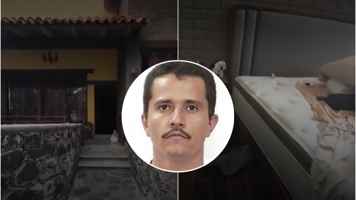 Imágenes del último escondite de 'El Mencho', donde fue hallado el día en el que las autoridades de México lo abatieron: medicamentos y casquillos