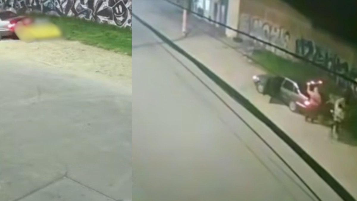 Macabro hallazgo en Kennedy, sur de Bogotá: video captó momento cuando cuatro sujetos se bajaron de carro y abandonaron cuerpo sin vida en la calle
