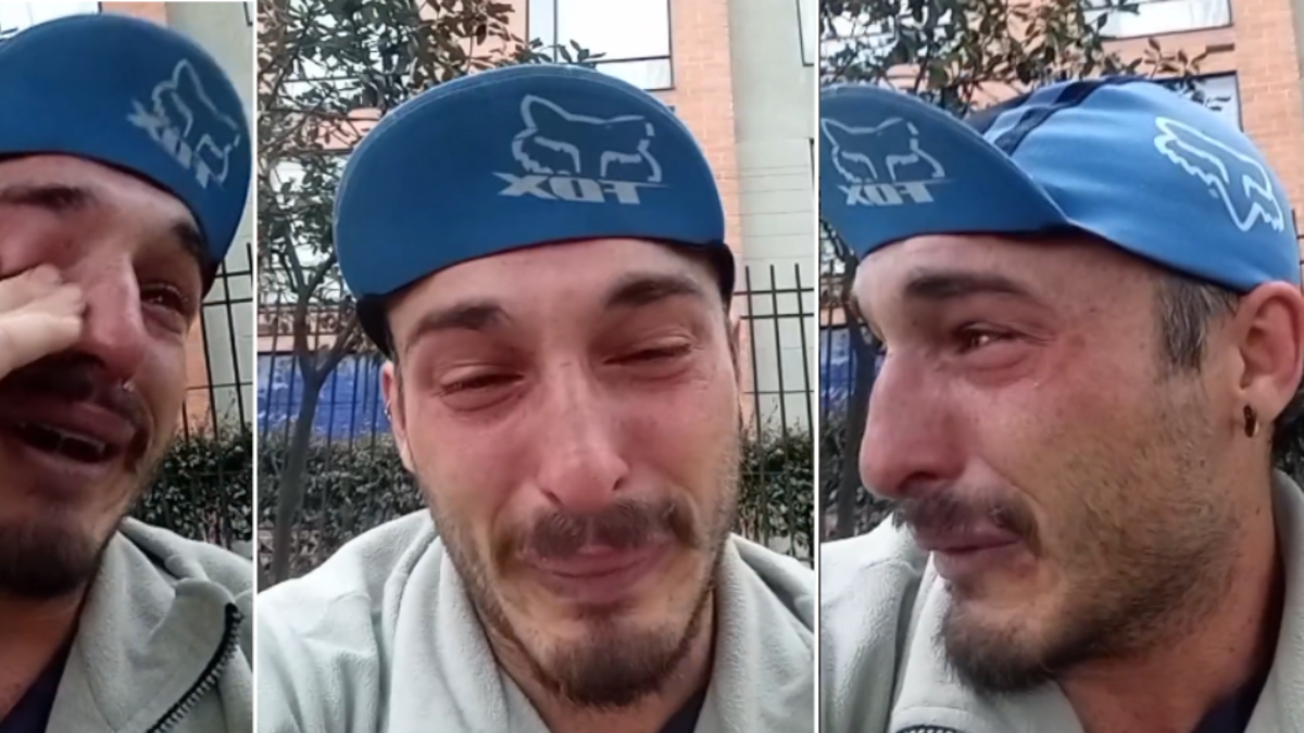 Joven argentino, que recorre el mundo en bicicleta, denunció que hurto en Bogotá lo dejó 'sin nada': 'Nadie te pregunta si está todo bien'