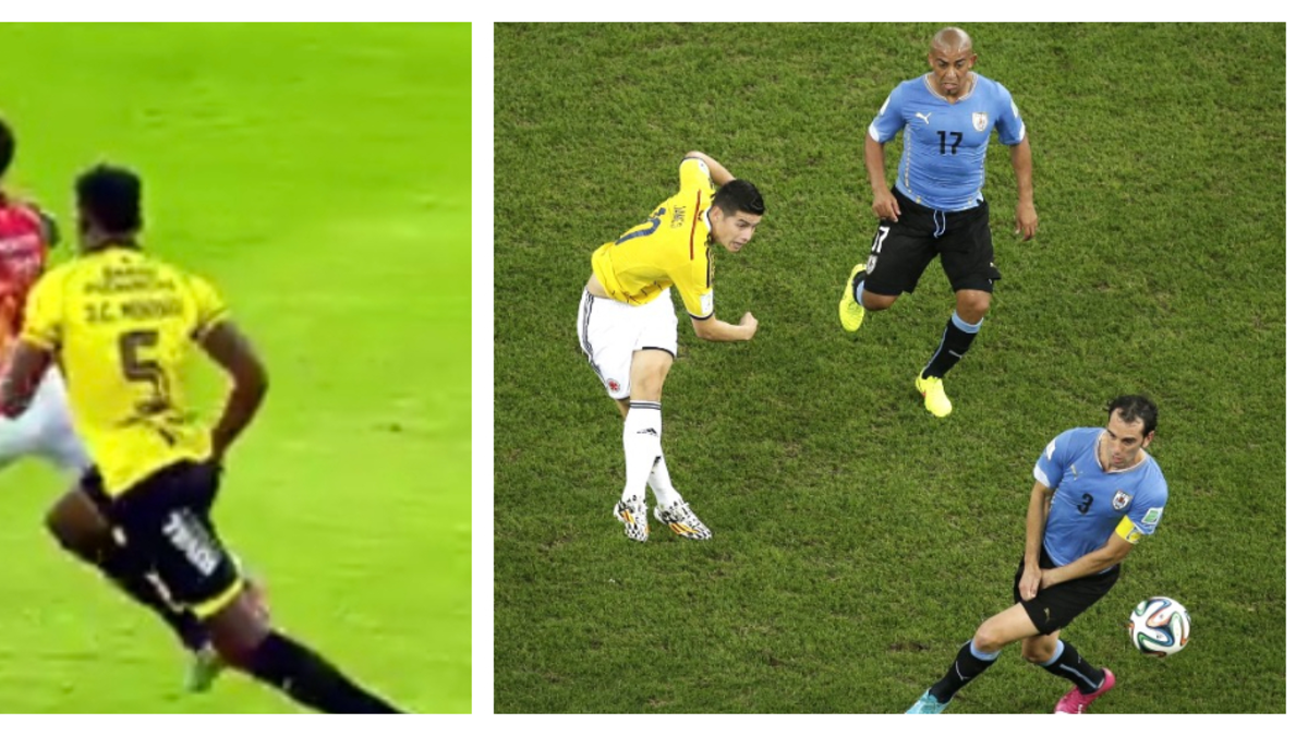 En Ecuador imitan el golazo de James Rodríguez en el Mundial de Brasil contra Uruguay y el video se hace viral: ¿sí se parece?