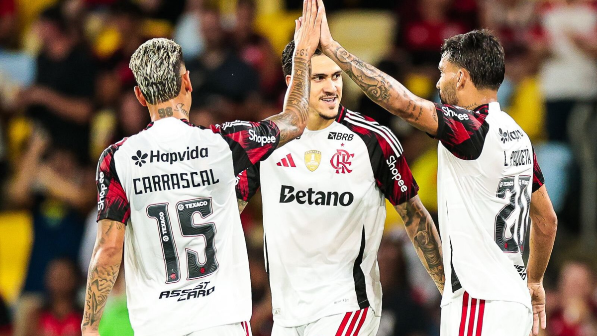 Video | Jorge Carrascal se luce con dos asistencias en memorable goleada de Flamengo