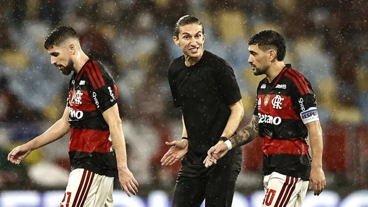 Filipe Luís fue destituido del Flamengo tras ganar cinco títulos y perder la Supercopa y la Recopa Sudamericana