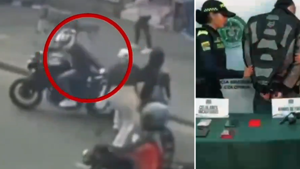 En video: así cayó motoladrón con 11 celulares y un arma traumática justo cuando perpetraba atracos tipo ‘raponazo’ en el sur de Bogotá