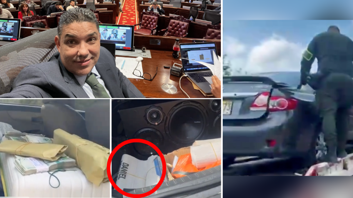 La versión que el secretario de la Cámara, Jaime Lacouture, le dio a la UNP sobre los $ 145 millones y la propaganda electoral que llevaba su escolta