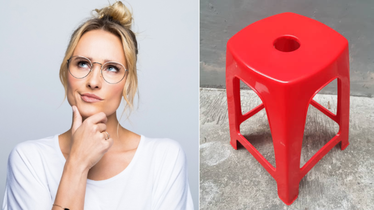 ¿Para qué sirve el agujero en el medio de las sillas de plástico? Esta es la función que pocos conocían y que mejora su durabilidad