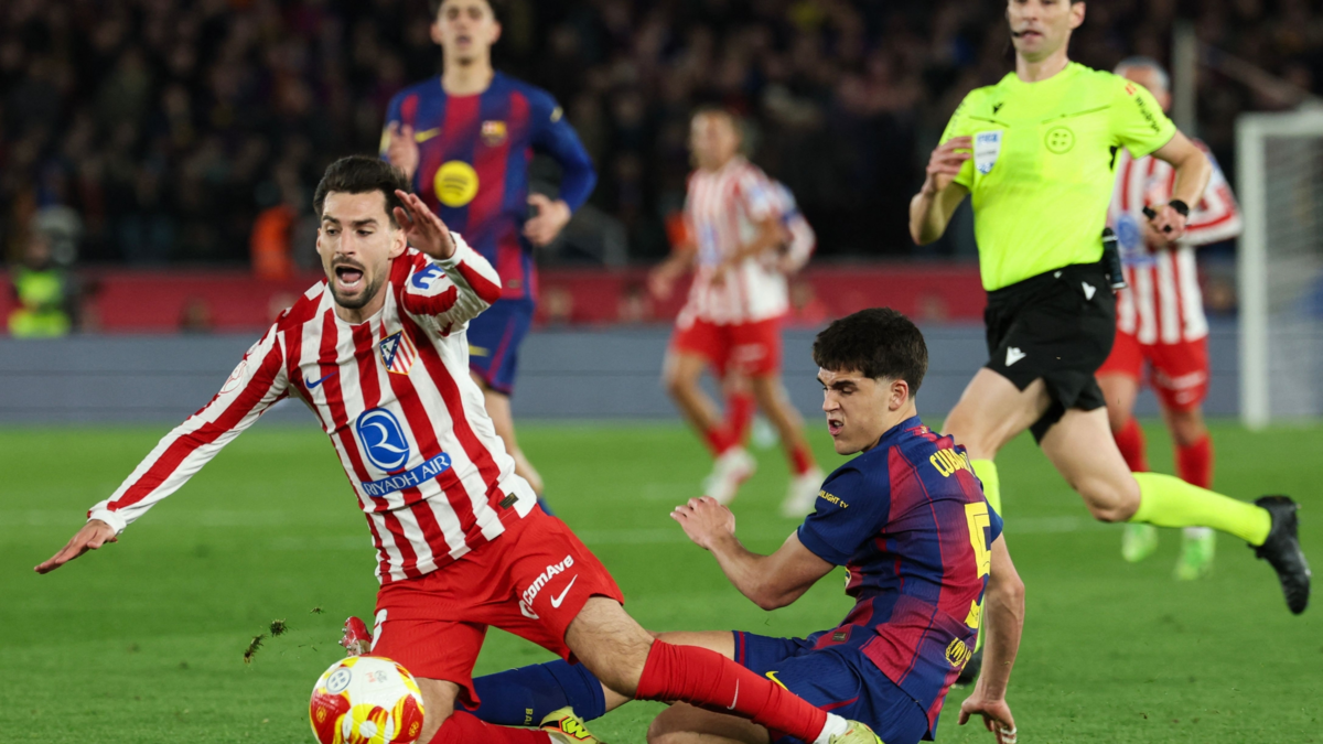 Barcelona golea al Atlético de Madrid, pero no le alcanza: eliminado de la Copa del Rey en semifinal