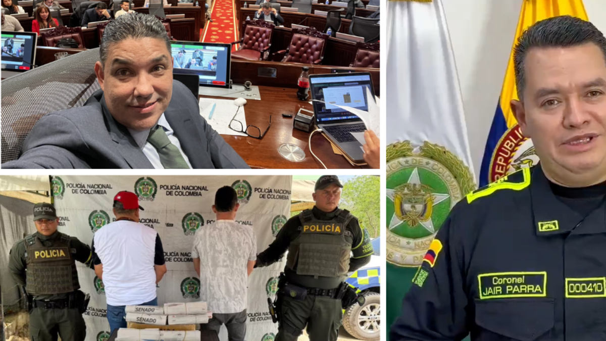 Policía desmiente a secretario de la Cámara: dice que sobres incautados con plata a su escolta sí venían marcados y con celulares de destinatarios