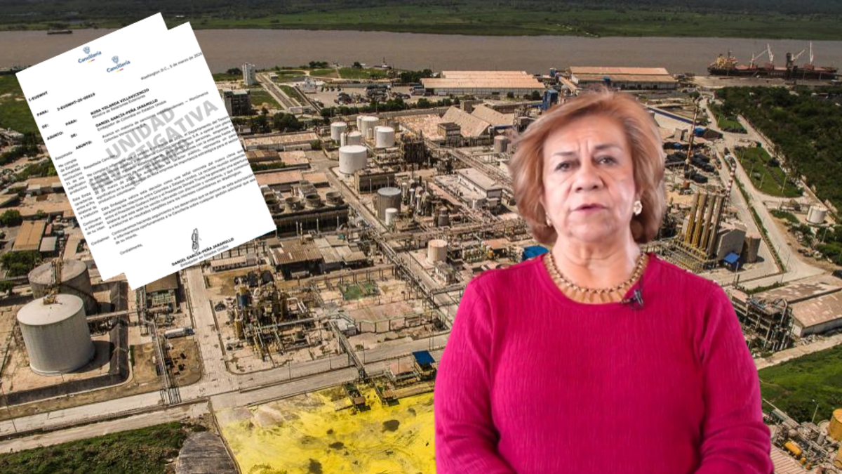 ¿Qué hay detrás de la carta que envió embajador de Colombia en EE. UU. a la canciller Rosa Villavicencio sobre Monómeros?