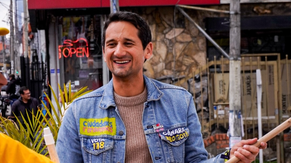 Nicolás de Francisco: 'Tenemos unos representantes por Bogotá que no se preocupan por la ciudad. Queremos cambiar eso'