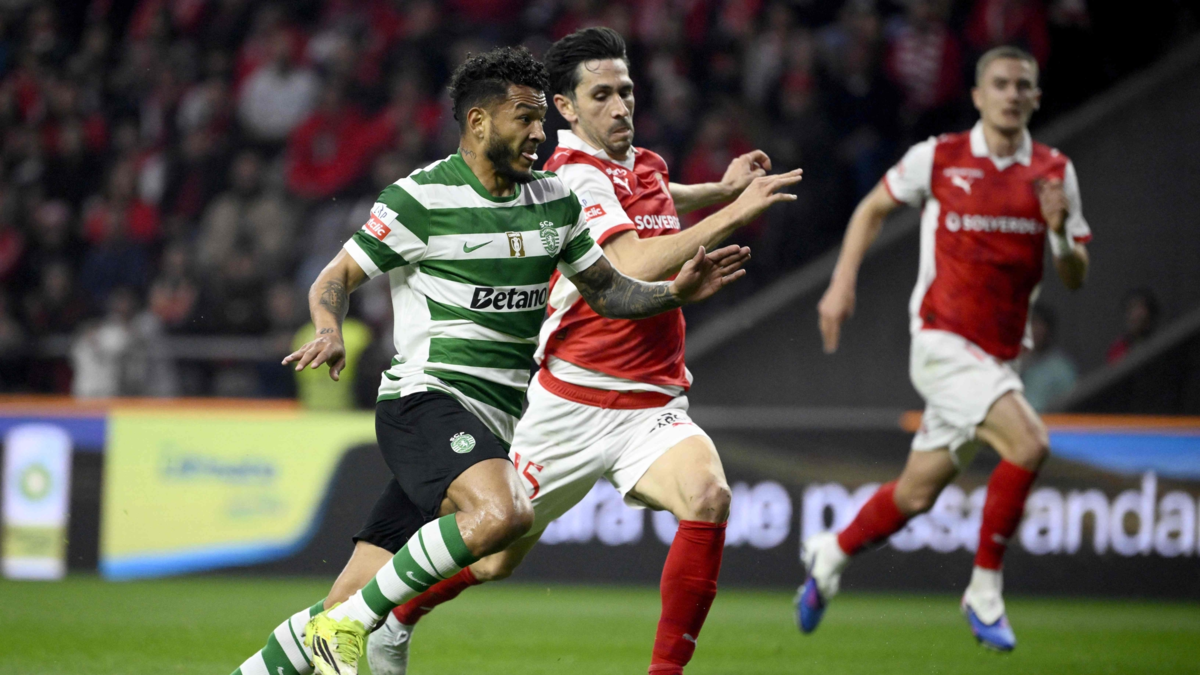 Luis Javier Suárez, imparable en Portugal: vea su nuevo gol con el Sporting en la visita al Braga
