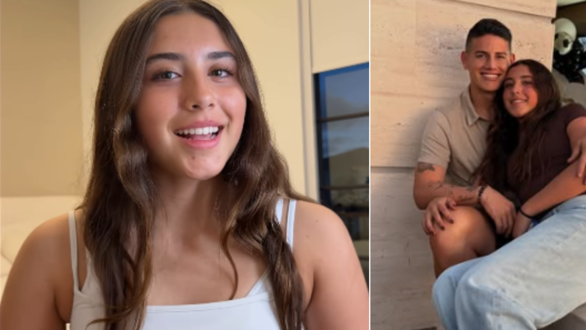 Salomé, hija de James Rodríguez y Daniela Ospina, debuta como escritora y presenta su primer libro a los 12 años