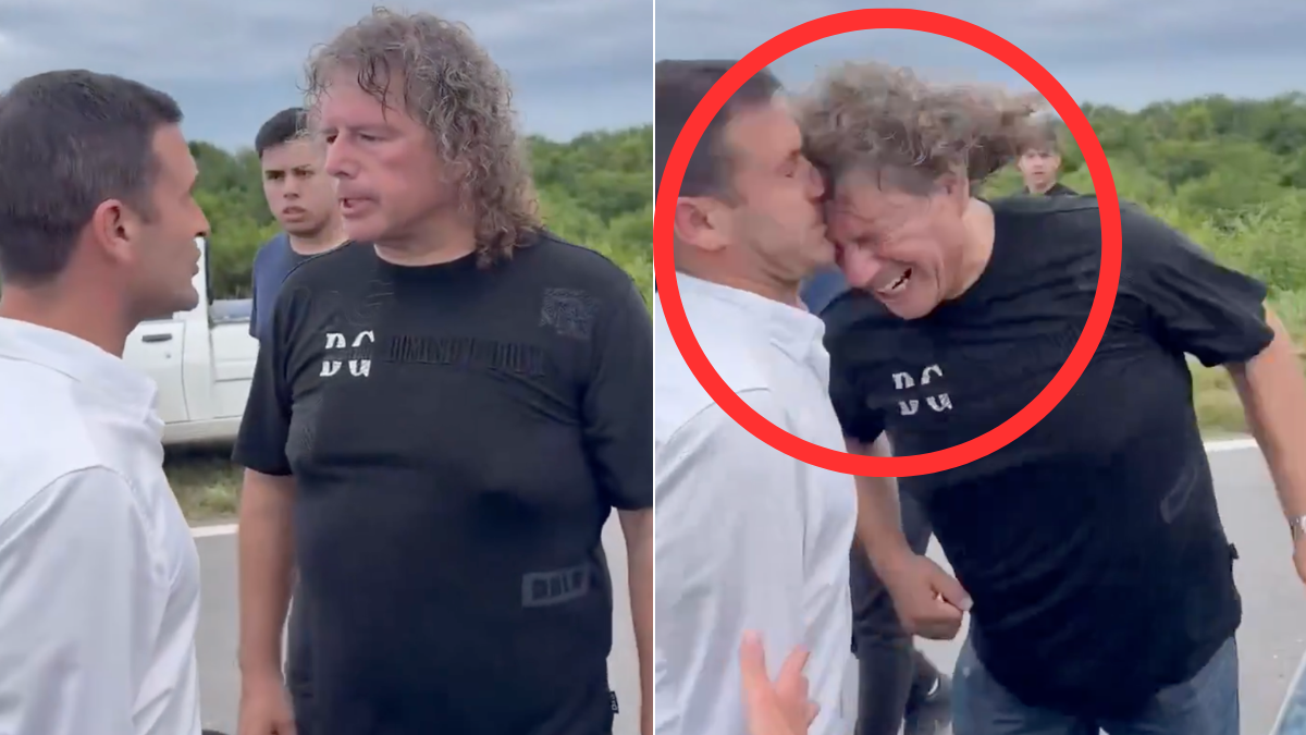 Video: hombre golpea a diputado Federico Pelli con cabezazo durante entrega de donaciones en Argentina: 'Cayó semiinconsciente'