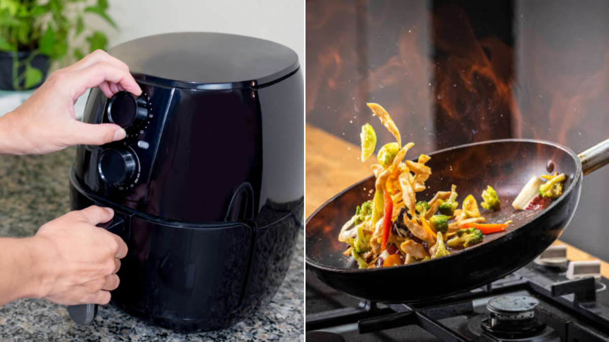 ¿Dónde es mejor freír, en sartén o en freidora de aire?