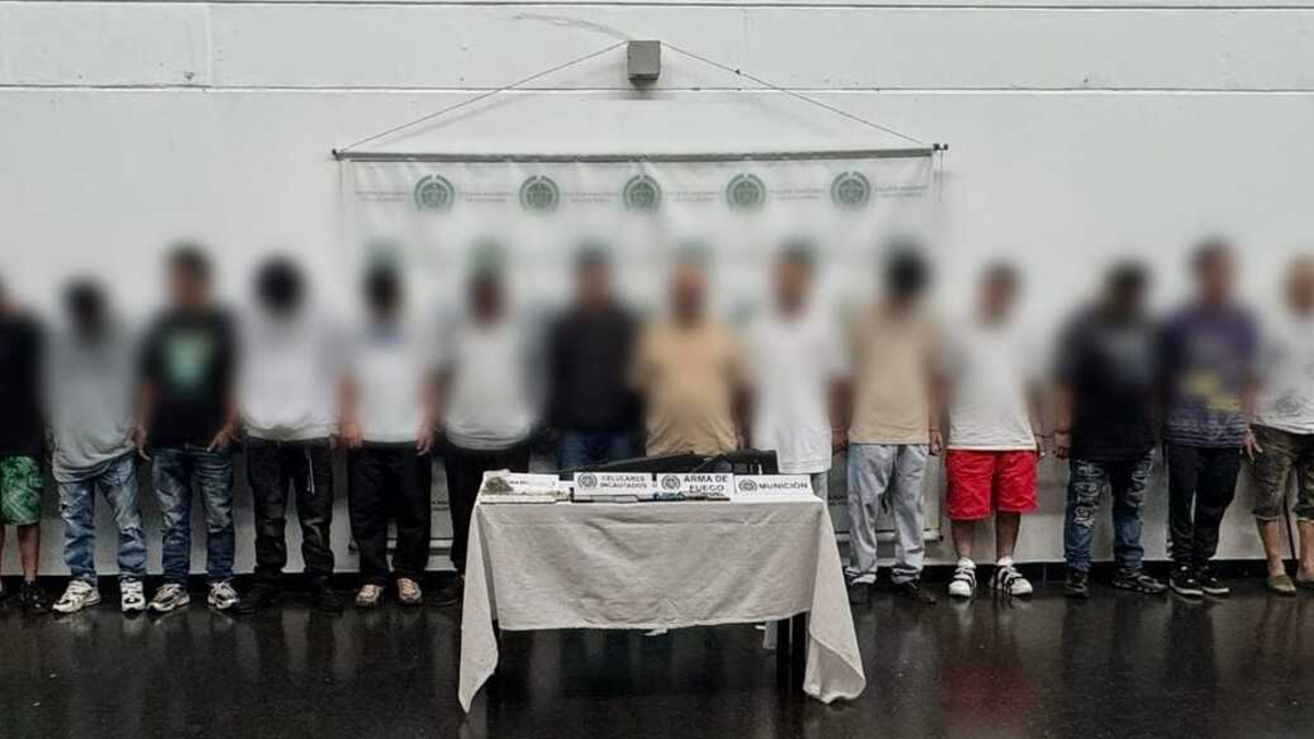 Desmantelan peligrosa banda de secuestro en el Valle de Aburrá: ingresos ilegales superaban los $1.200 millones mensuales
