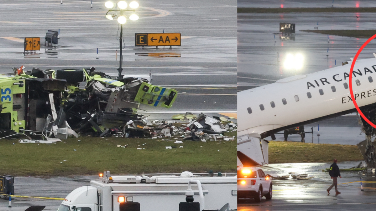 Revelan audio de torre de control cuando ocurrió choque mortal entre avión y camión en pista de aeropuerto de LaGuardia en Nueva York: 'Me equivoqué'