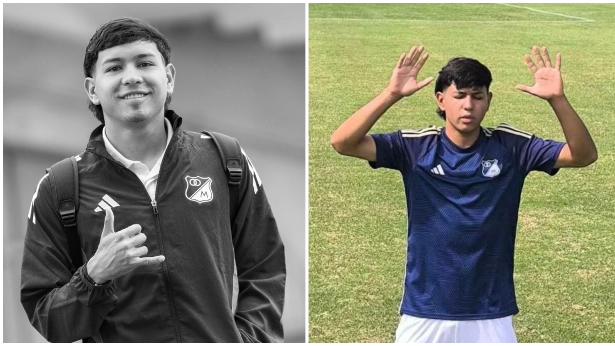 Madre de Santiago Castrillón, jugador de Millonarios que murió tras desplomarse en partido, contó cómo se enteró de lo ocurrido: 'Lo encontré en UCI'