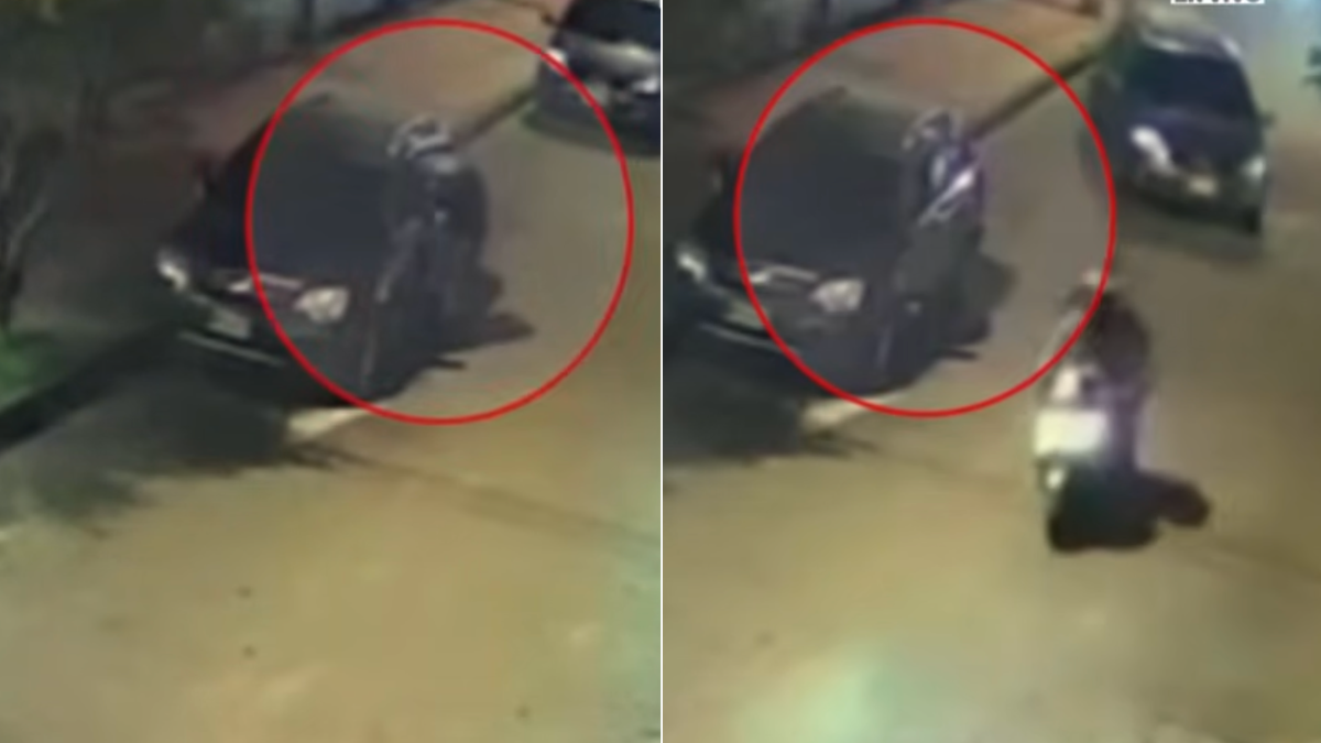 Familia fue víctima de hurto mientras compraban una pizza en Corferias, Bogotá: el robo ocurrió en 34 segundos