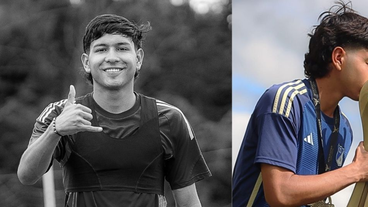 Video | Amigos y familiares le dan el último adiós en Santander a Santiago Castrillón, jugador de Millonarios Sub-20