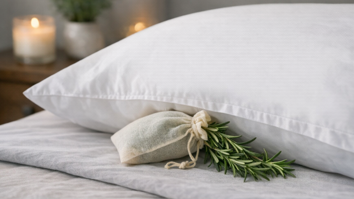 ¿Para qué sirve colocar hojas de romero debajo de la almohada?